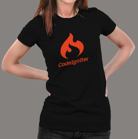 Codeigniter Php Framework T-Shirt For Women Online India