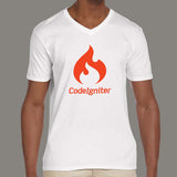 Codeigniter Php Framework V-Neck T-Shirt For Men Online India