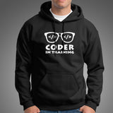 Coder In Training Hoodies For Men Online India