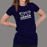 Coder In Training Women's Tee - Learning To Code