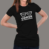 Coder In Training T-Shirt For Women Online