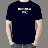 Coffee Mood on Men's T-shirt India