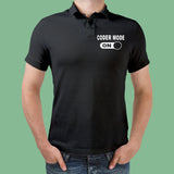Coder Mode On Polo T-Shirt For Men Online