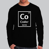 I Am A Chemical Element Funny Periodic Table Of Coder Men's Full Sleeve T-Shirt Online India