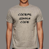 Coders Gonna Code Men's Programmer T-Shirt India