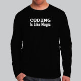 Magic of Programming - 'Coding Is Like Magic' Men's Tee