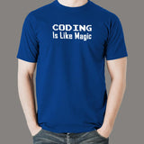 Magic of Programming - 'Coding Is Like Magic' Men's Tee