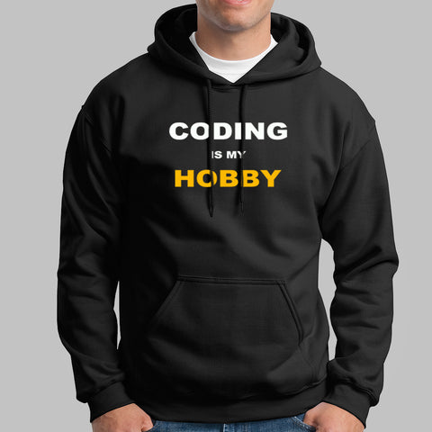 Coding Is My Hobby Hoodies For Men Online India