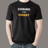 Coding Is My Hobby T-Shirt For Men Online