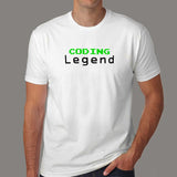 Coding Legend T-Shirt For Men India