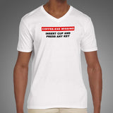 Coffee & Code Men's Lifestyle T-Shirt