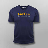 Coffee A Hug In A Cup Men's Coffee T-Shirt