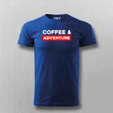 Coffee And Adventure T-Shirt For Men