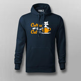 Cat And Coffee Lovers Hoodies Online India