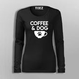 Women's Full Sleeve Coffee And Dog Online India