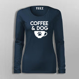 Coffee And Dog T-Shirt For Women