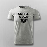 Coffee And Dog T-Shirt India
