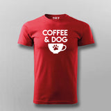 Coffee And Dog T-Shirt For Men
