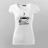 Coffee Please Women's Coffee Lover T-Shirt Online India