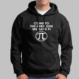 Nerd Side With Pi' - Fun Math and Pie Men's T-Shirt