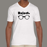 Comic Sans Reject Geek V Neck T-Shirt For Men Online