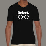 Comic Sans Reject Geek V Neck T-Shirt For Men Online India