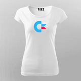 Commodore C Logo T-Shirt For Women
