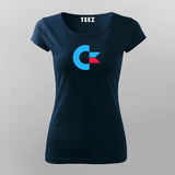 Commodore C Logo T-Shirt For Women