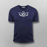 Companion Cube Cool V-Neck T-shirt For Men Online India 