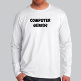 Men's Computer Genius Tech Savvy Tee