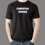 Men's Computer Genius Tech Savvy Tee