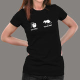Computer Mouse Funny Programmer T-Shirt For Women India