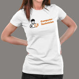 Computer Technician T-Shirt For Women Online