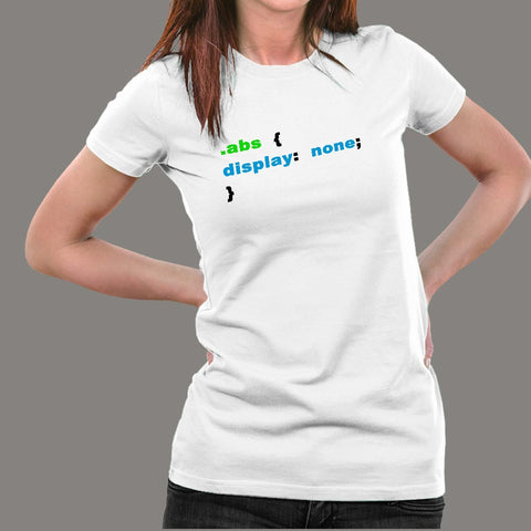 Cool Coding And Programming T-Shirt For Women Online India