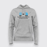 COPY AND PASTE Funny programmer Quotes Hoodies For Women