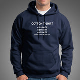 Cotton T shirt Hoodies For Men India