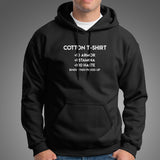 Cotton T shirt Hoodies For Men