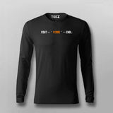 Cout I Code Endl T-shirt For Men