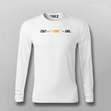 Cout I Code Endl T-shirt For Men