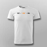 Cout I Code Endl T-shirt For Men