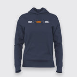 Cout I Code Endl Hoodies For Women