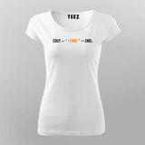 Cout I Code Endl T-Shirt For Women