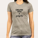 Created with a Purpose Women's Religious T-shirt