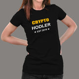 Crypto Hodler T-Shirt For Women Online India