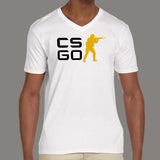 Csgo V Neck T-Shirt For Men Online India