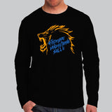 Thirumbi Vandhutomnu Sollu Men's CSK  Full Sleeve T-shirt Online India