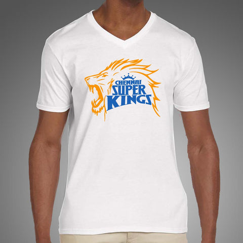 Men s Chennai Super Kings Fan Cotton T shirt