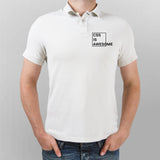 Css Is Awesome Funny Polo T-Shirt For Men