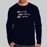Ctrl Alt Del Mindset T-Shirt - Positivity Code