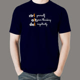 Ctrl Alt Del Mindset T-Shirt - Positivity Code